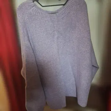 meri 미일리 루즈핏 니트 라벤더 보라색