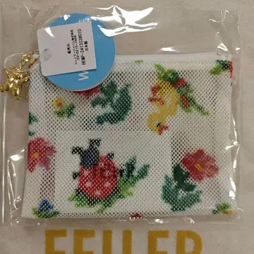 페이러 하이 메쉬 파우치 화이트 미니