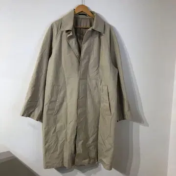 트렌치코트 스텐카라 코트 남성용 빈티지 구제 의류 새상품급