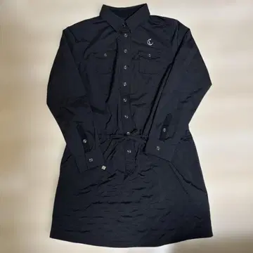 캘러웨이 블랙 셔츠 원피스 스톤 포함