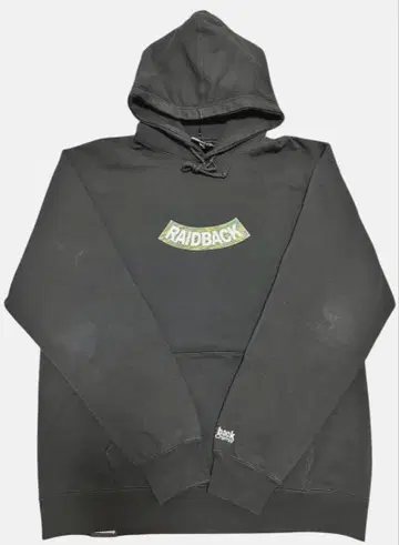 BACK CHANNEL raidback fabric HOODIE