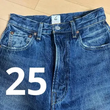 6 로쿠 와이드 데님 팬츠 25