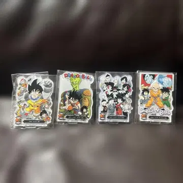 드래곤볼 40주년 제일복권 F상 ACLLECT 4종 세트