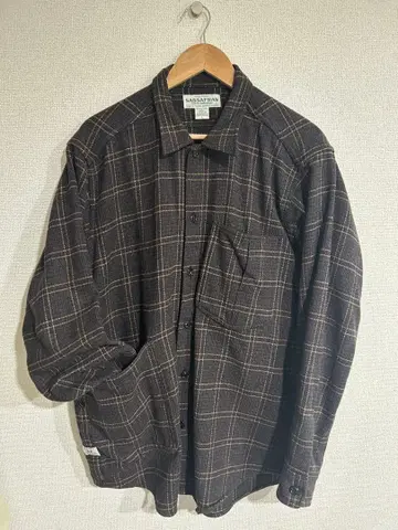 [ 새상품급 ] SASSAFRAS 체크 자켓