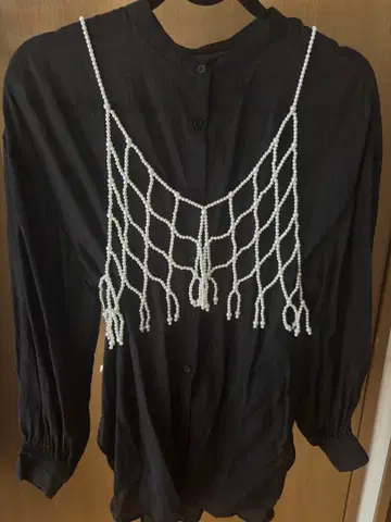 펄 뷔스티에 차오패닉 블라우스 세트 판매 낱개 판매도 가능