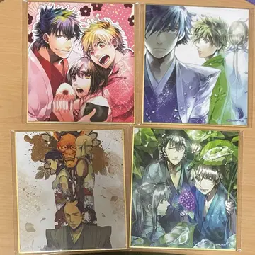 아마츠키 타카야마 시노부 미니 색지 4종 세트