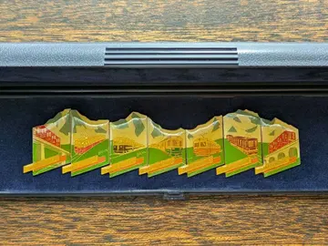 당시물 융프라우 철도 굿즈 스위스 철도 아이거 핀 배지 컬렉터