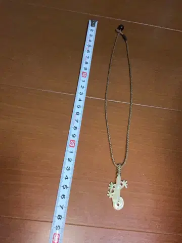 야광 조개 핸드메이드 도마뱀 디자인 목걸이
