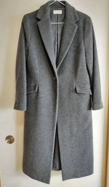 M 사이즈 PLST 울 모사 롱 체스터 코트 오토나 뮤즈 콜라보