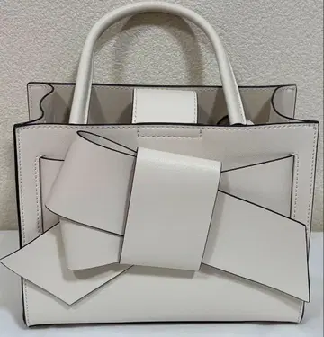 프레이 아이디 리본 핸드백 숄더백 화이트