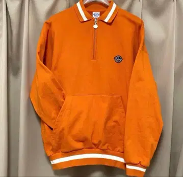 Keboz 오렌지 하프 지퍼 S