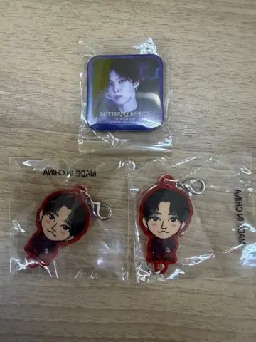 FANTASTICS 가챠 호리 나츠키 이어지는 참 캔뱃지 3개