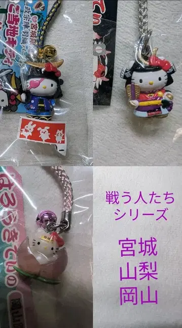 지역 한정 키티 미야기, 야마나시, 오카야마 싸우는 키티 시리즈