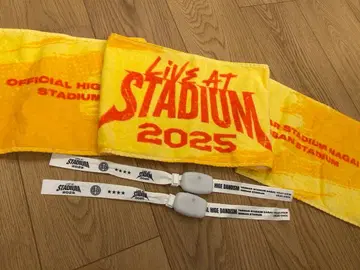 공식 라이브 타월 & 리스트 밴드 세트 2025