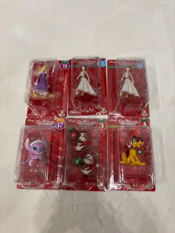 디즈니 크리스마스 Happy 복권 6체