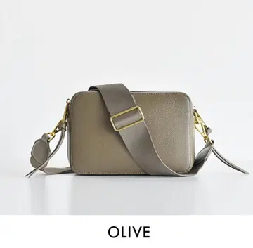 올리브 숄더백
