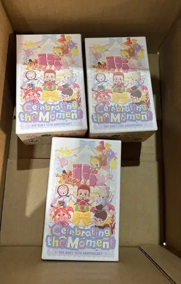 POP MART 15th Anniversary 시리즈 3종 세트 새상품