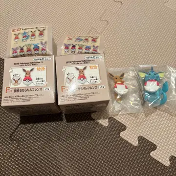 포켓몬 제일복권 F상 길거리 산책 챠라링 프렌즈 이브이&샤미드