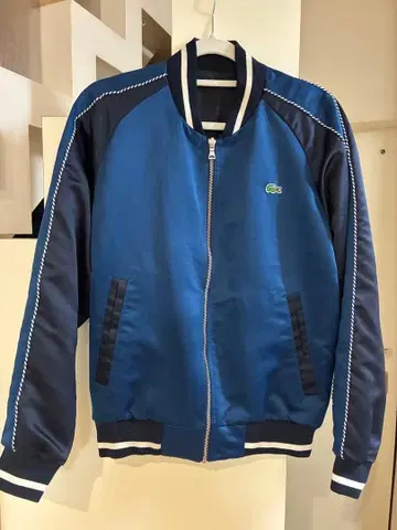 라코스테 블루종 MA-1 리버서블 집업