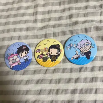 주술회전 캔뱃지 3개 세트, 낱개 판매 가능