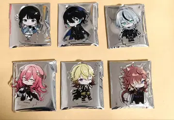 OVER REQUIEMZ 오바레쿠 AGF 아크릴 스탠드 6종 세트