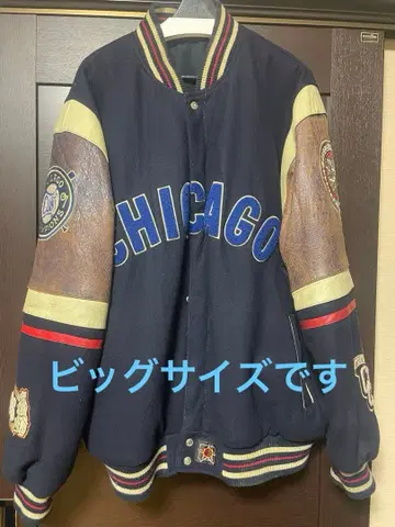 JH DESIGN 시카고 컵스 바시티 자켓