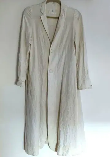 GASA 린넨 롱 코트