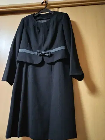 블랙 포멀 수트 허리 리본 포함 예복 상복 17호