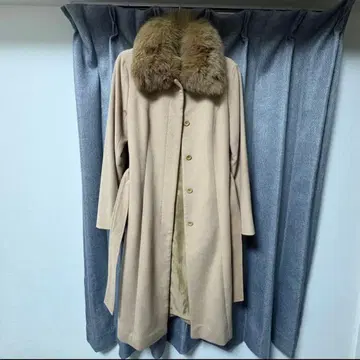 Coup de Chance 롱 코트 퍼 쿠 드 샹스 벨트 포함