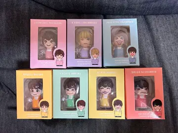 나니와단시 손가락 인형 7인 세트