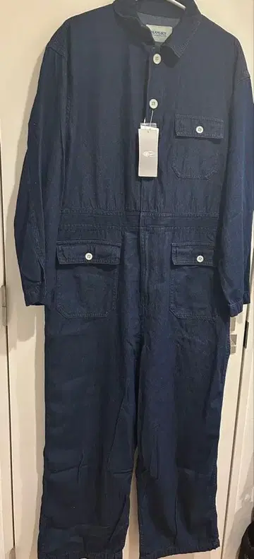 BEAMS BOY 데님 밀리터리 올인원