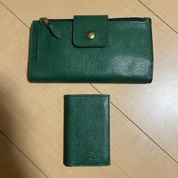 일비종떼 장지갑 + 카드 케이스 그린