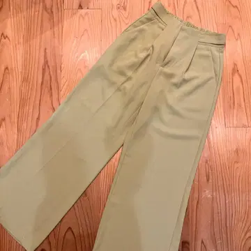 라이트 그린 슬랙스 38