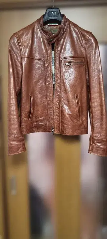 ARMANI 가죽 자켓 브라운 구매 가격 약 14만 엔 아르마니 청바지