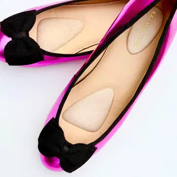 미사용 KAT MACONIE LONDON 메탈릭 핑크 플랫슈즈