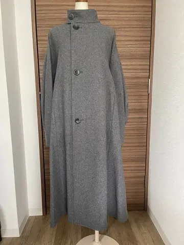 엔폴드 오버 사이즈 플레어 코트 38