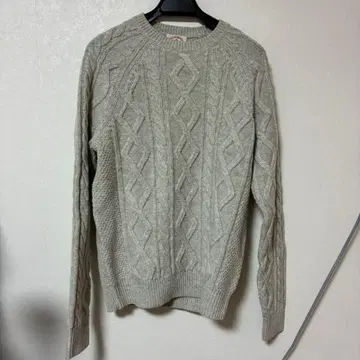 R118.4 브룩스 브라더스 케이블 니트 긴팔 니트 스웨터