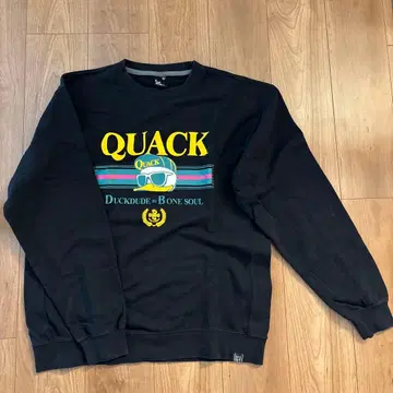 B ONE SOUL 쿼크 디자인 맨투맨 XL