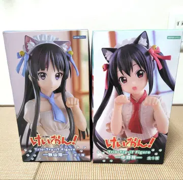 케이온! 트리오 트라이 잇 피규어 나카노 아즈사 아키야마 미오 2개 세트