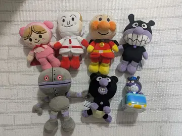 호빵맨 봉제 인형 6개 세트 덤 1개