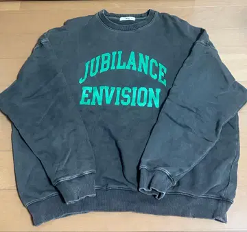 JUBILANCE ENVISION 다크 그레이 맨투맨