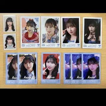 야마모토 안나 미니 포토 레어 블랙 의상 이코러브