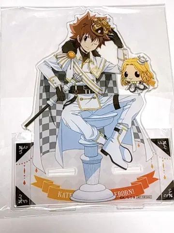 가정교사 히트맨 REBORN! 럭키 캔뱃지 사와다 츠나요시 아크릴 스탠드