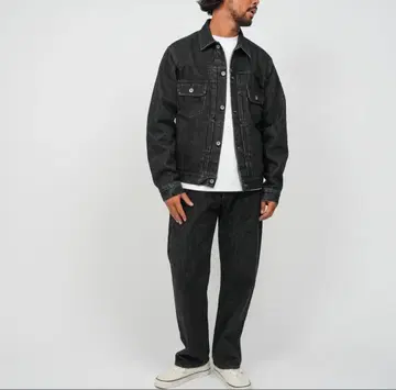 OVY Japan Black Washed Denim 셋업 데님