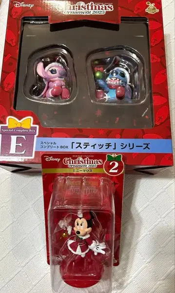 Disney 스티치 시리즈 2025 오너먼트 Happy 복권