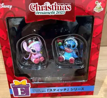 Disney 스티치 시리즈 오너먼트 Happy 복권