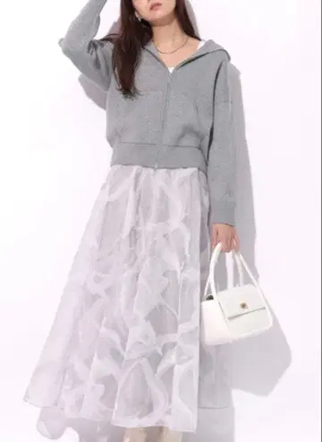 (미사용 새상품) Mystrada 지퍼 니트 후드티