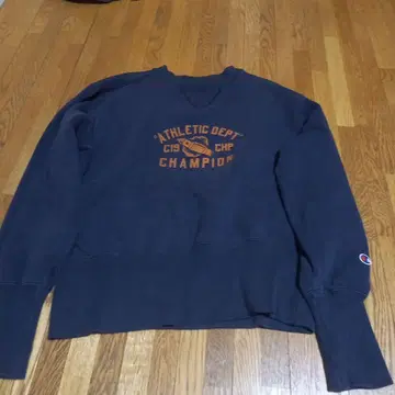 빈티지 Champion 네이비 트레이닝복 짧은 기장