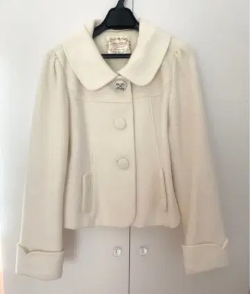 LODISPOTTO 2WAY 숏코트 화이트