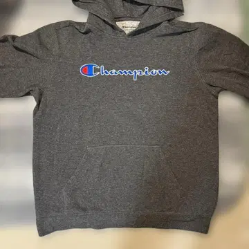 Champion 후드 부착 후드티 XL 그레이